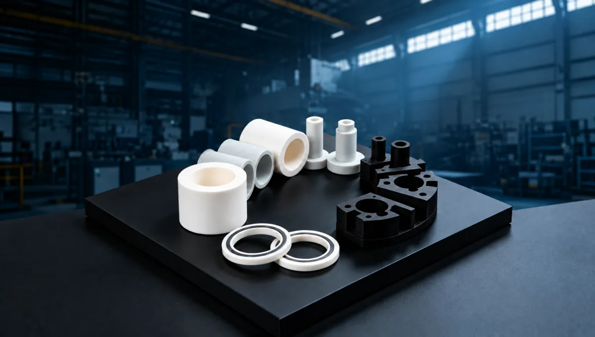 Ultra-high-temperature ceramic sleeves, rings and structural components
